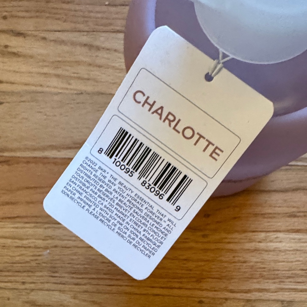 Bkr Charlotte Glass Water Bottle - Picture 3 of 4